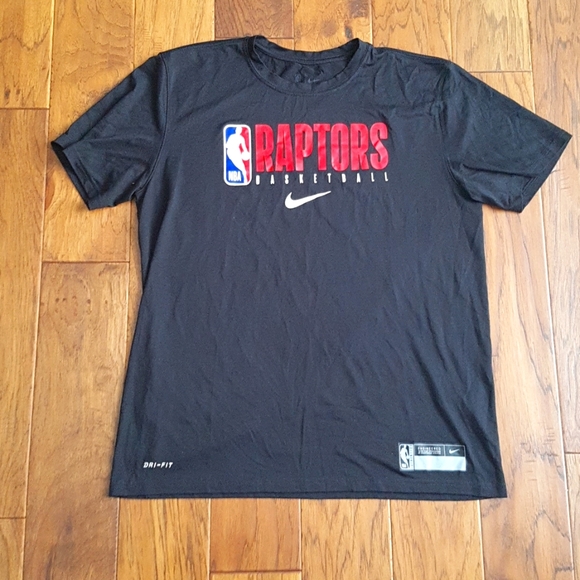 Nike Other - Nike Dri-Fit The Nike Tee NBA Toronto Raptors Basketball TShirt Men's Size L